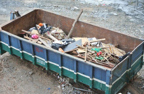 Professional home clearance team at work in Coney Hall