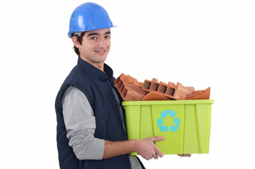 Different types of builders waste materials