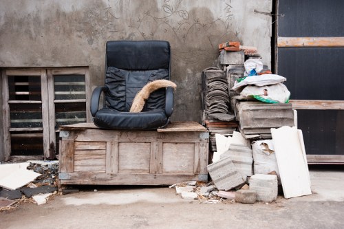 Satisfied clients after house clearance